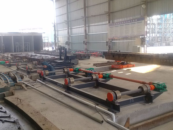 貴溪聲屏障生產線現場